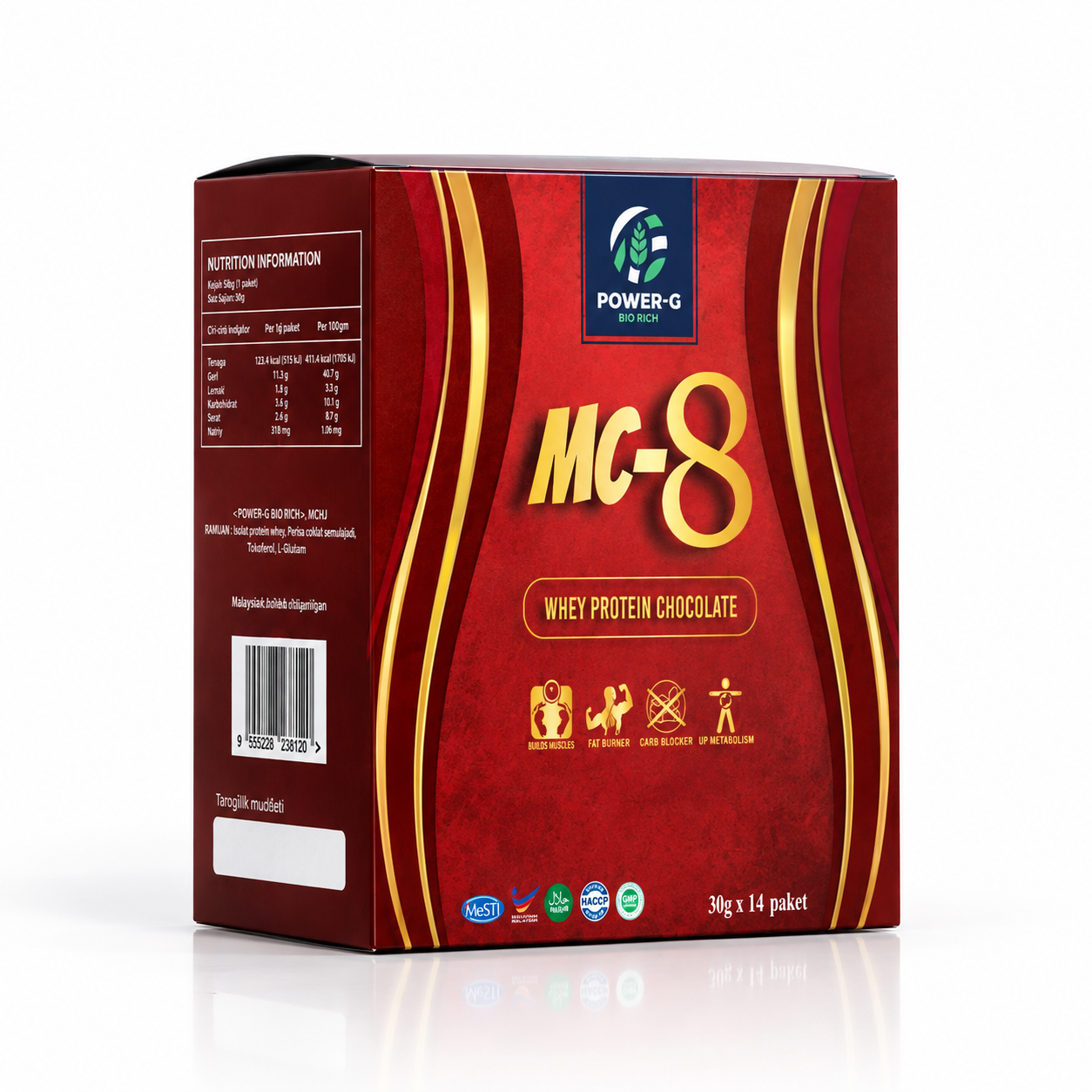 MC-8 WHEY PROTEIN CHOCOLATE